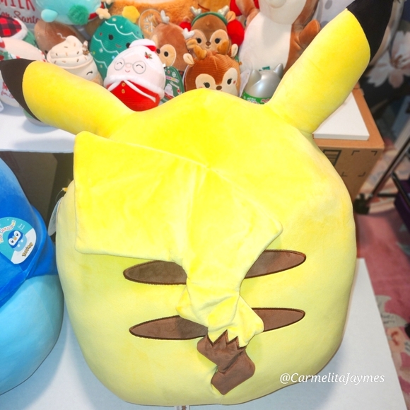 Pikachu 🟡 20" Pokémon Original Squishmallow ☆》NWT《☆ - Picture 2 of 7
